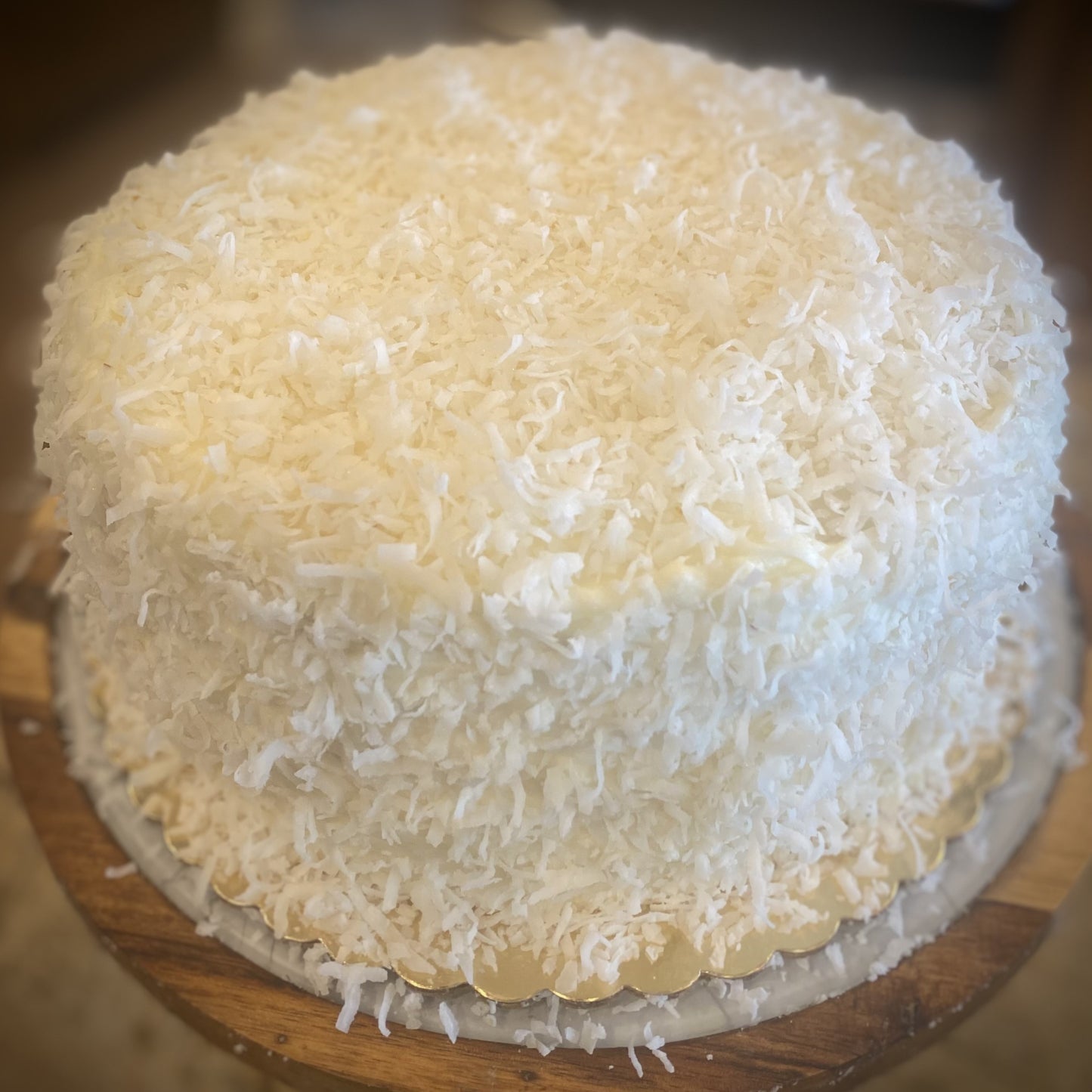 Old Fashion Coconut Cake