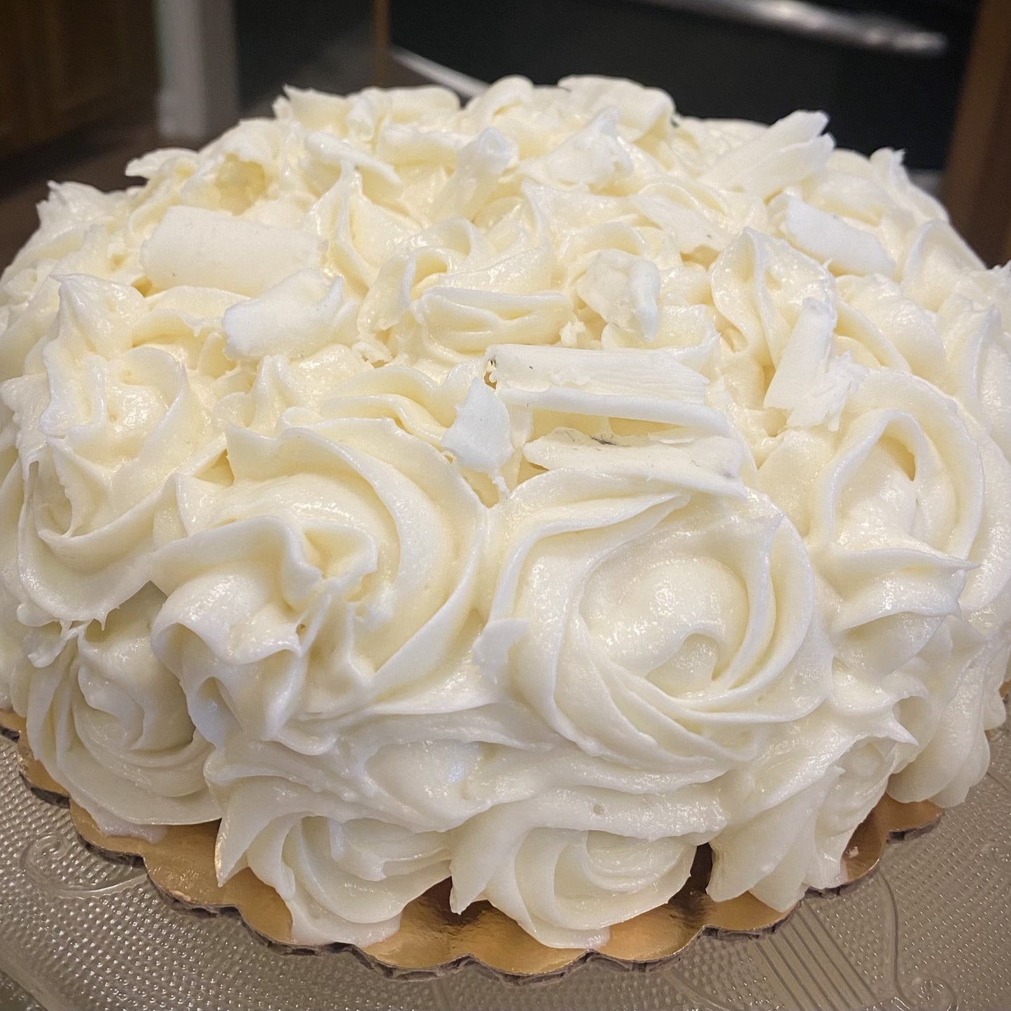 White Chocolate Velvet Cake