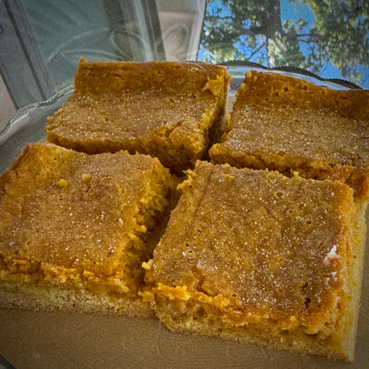 Gooey Pumpkin Butter Bars (Box of 4)