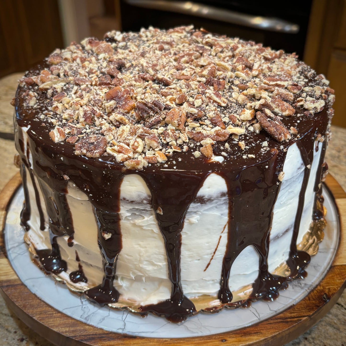 Killer Fudge Nut Cake