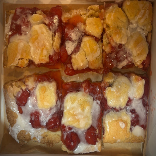 Cherry Kuchen Bars (Pkg of 6)