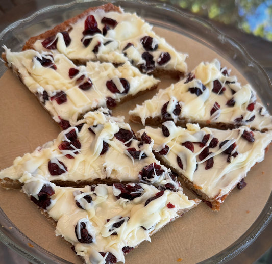 Cranberry Bliss Bars (Box of 6)