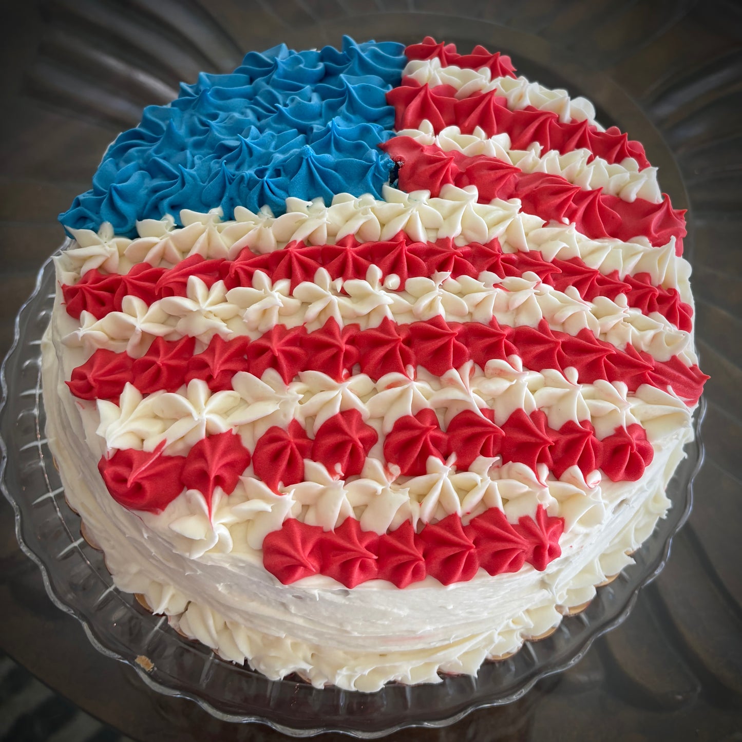 American Flag Cake
