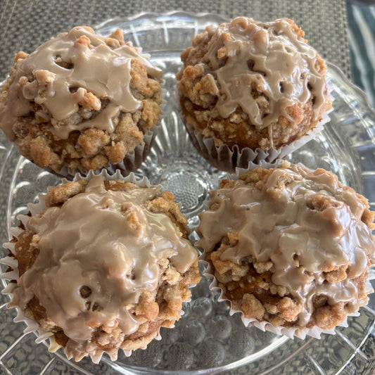 Pumpkin Crumb Cake Muffins (Pkg of 4)