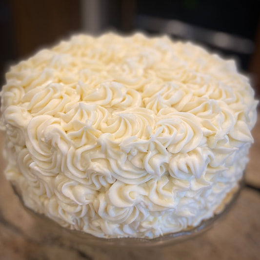 White Chocolate Velvet Cake