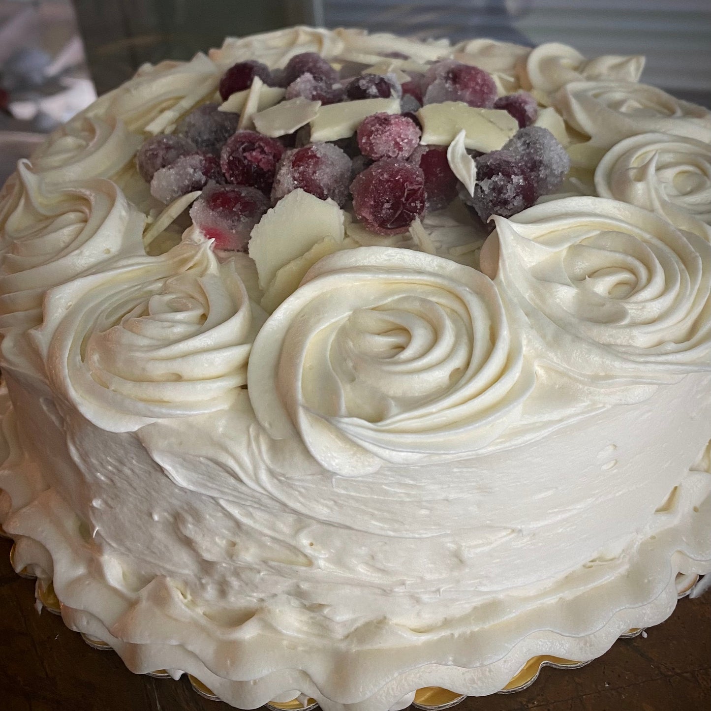 Sparkling Cranberry Cake